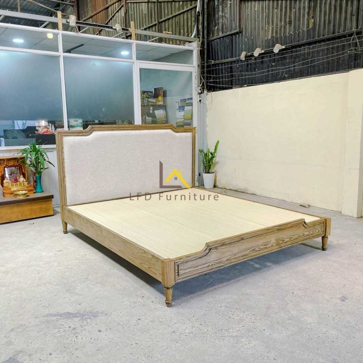 Giường ngủ gỗ tự nhiên